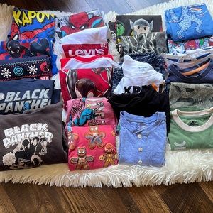 5t Marvel tops, kids